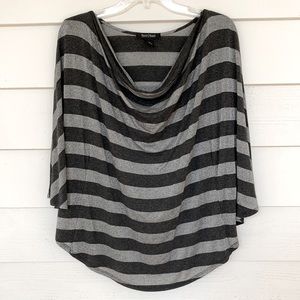 WHBM sparkly top w/ batwing sleeves